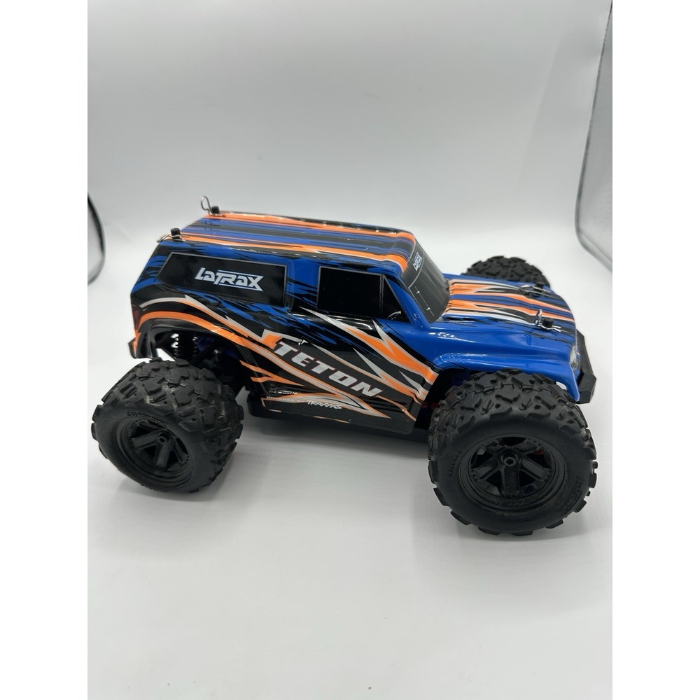 Traxxas LaTrax Teton 1/18 4WD RC Monster Truck Remote Battery Tested Works